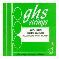 Thumbnail van GHS RB1600 Bright Bronze Rollerwound Resonator acoustic slide guitar