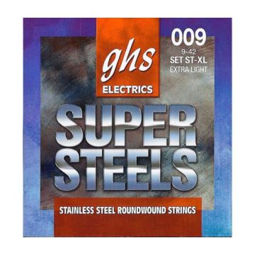 Preview of GHS ST-L Super Steels Roundwound Stainless Steel