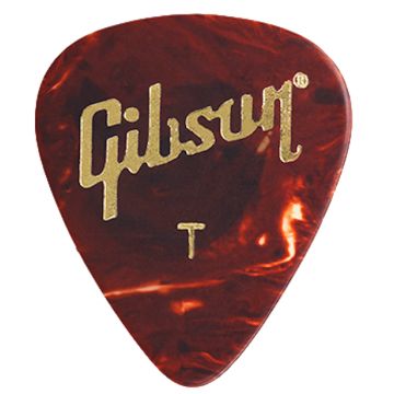 Preview van GIBSON APRT-74T Tortoise Celluloid 351 Pick Thin