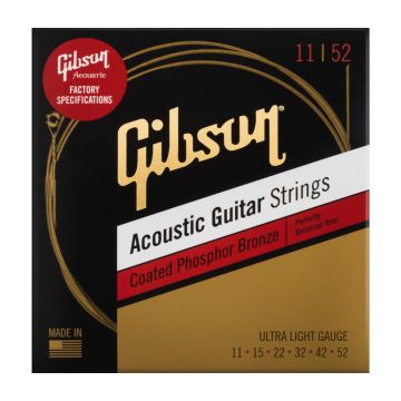 Preview of GIBSON SAG-CPB11 Coated Phosphor Bronze Ultra light
