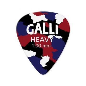 Preview van Galli A185H - HEAVY STANDARD 351-PICK-CELLULOID-multicolor-HEAVY