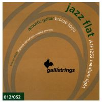 Thumbnail of Galli AJF1252 Bronze 80/20 Flat Wound - Medium Light