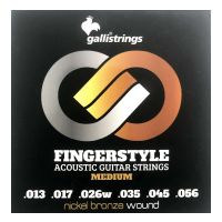 Thumbnail of Galli GFS-1356 Fingerstyle Nickel bronze acoustic
