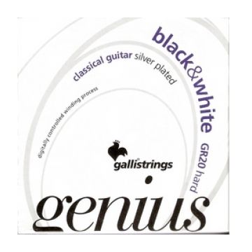 Preview of Galli GR20 Genius Hard Tension Black trebles
