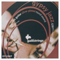 Thumbnail of Galli GSB11 Gypsy Jazz Medium  Silver plated roundwound