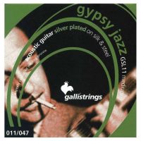Thumbnail of Galli GSL11 Gypsy Jazz Medium Silver plated on Silk &amp; Steel