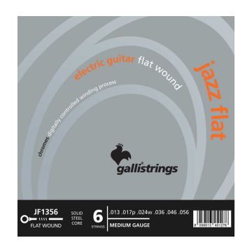 Preview of Galli JF1356  Jazz Flat Medium Chrome Steel