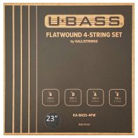 Thumbnail of Galli KA-BASS-4FW-23Inch Kala Flatwound 4 String Set for UBASS Ukulele for 23&quot; scale