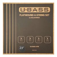 Thumbnail van Galli KA-BASS-4FW-23Inch Kala Flatwound 4 String Set for UBASS Ukulele for 23&quot; scale