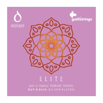 Preview of Galli OUD800 ELITE® GUT & SILK 11 STR. TURKISH TUNING
