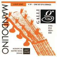 Thumbnail of Galli V039 Mandolino Light Nickel wound Loop End