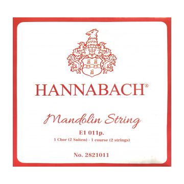Preview of Hannabach 2821011 Single pair Mandoline strings .011