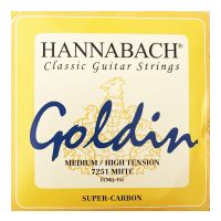 Thumbnail van Hannabach 725 E1 single string Medium High tension Goldin (7251mhtc)