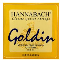 Hannabach 652529 Series 815 Medium Tension Silver Special Treble Strings for Classic Guitar Set of 3 