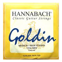 Thumbnail of Hannabach 7256MHT single E6 string Medium High tension Goldin