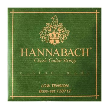 Preview of Hannabach 7287LT 3-piece Bass set Custom Made Nylon