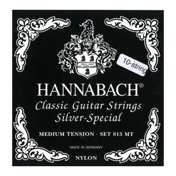 Preview of Hannabach 815-10MT Silver special Medium tension 10 string