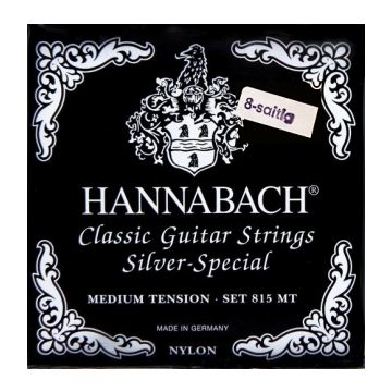 Preview of Hannabach 815-8 MT Silver special Medium tension 8 string