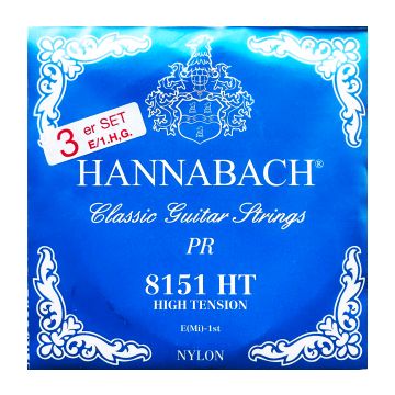 Preview of Hannabach 8158 HT Silver special High tension trebles only