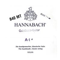 Thumbnail van Hannabach 840MT-70 Quint Bass Guitar Set, Scale 70cm