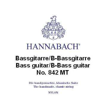 Preview van Hannabach 842 MT 6 string  Bass Guitar Scale 70cm