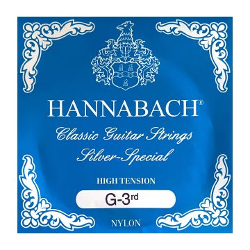Preview of Hannabach 870HT G/3 Single wound G string High tension