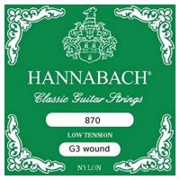 Thumbnail of Hannabach 870LT G/3 Single wound G string Low tension