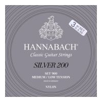 Thumbnail of Hannabach 9007 MLT Silver 200 Basses ( D4, A5, E6)