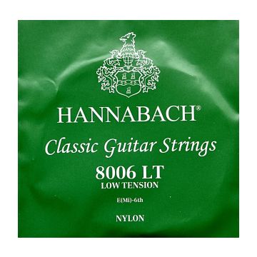 Preview of Hannabach E6 8006LT Single  single Hannabach 800LT E6