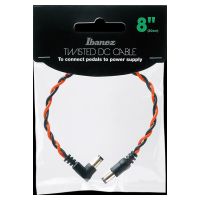 Thumbnail of Ibanez DCT08-BNR Twisted DC Cable Black &amp; Neon Red