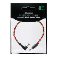 Thumbnail of Ibanez DCT08-BNR Twisted DC Cable Black &amp; Neon Red