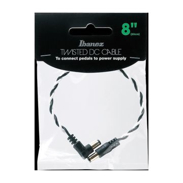 Preview of Ibanez DCT08-BWH Twisted DC Cable Black & White