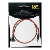 Thumbnail of Ibanez DCT16-BNR Twisted DC Cable Black &amp; Neon Red