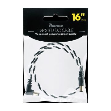 Preview of Ibanez DCT16-BWH Twisted DC Cable Black & White
