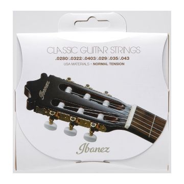 Preview of Ibanez ICLS6NT Clear Nylon &amp; Silver Plated Wound Normal tension