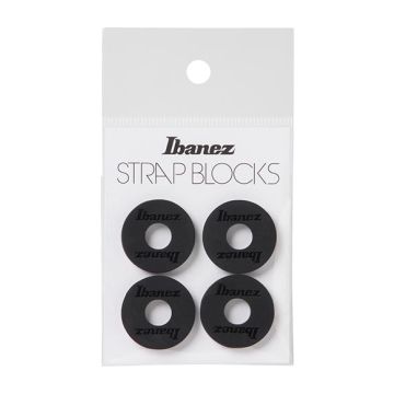 Preview van Ibanez ISB4-BK  Strap Blocks Pack 4x black