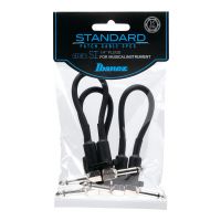 Thumbnail van Ibanez SI05P3 Patch Cable 2 Right Angled plugs 0.15m/0.5ft 3 pack