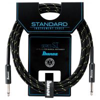 Thumbnail of Ibanez SI10-BG  Woven Instrument cable 3.05m/10ft  2 Straight  plug Black x Green