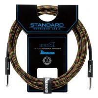 Thumbnail of Ibanez SI10-CGR  Woven Instrument cable 3.05m/10ft  2 Straight  plug Camouflage Green