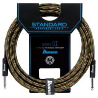 Thumbnail of Ibanez SI20-CGR Woven Instrument cable 6.10m/20ft  2 Straight  plug Camouflage Green
