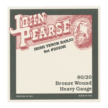 Preview van John Pearse 2020H  Irish Tenor Banjo Heavy gauge