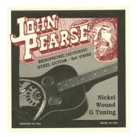 Thumbnail van John Pearse 3050 Dobro Nickel Wound Resophonic Guitar  G- Tuning