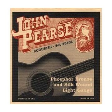 Preview of John Pearse 510 L Phosphor Bronze/ Silk wound