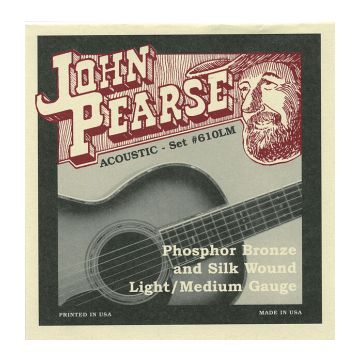 Preview of John Pearse 610 LM Phosphor Bronze/ Silk wound
