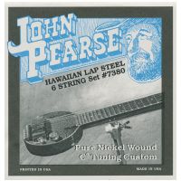 Thumbnail of John Pearse 7380 Hawaiian Lap Steel Guitar, Nickel wound &ndash; 6-String C6 Tuning 15-34