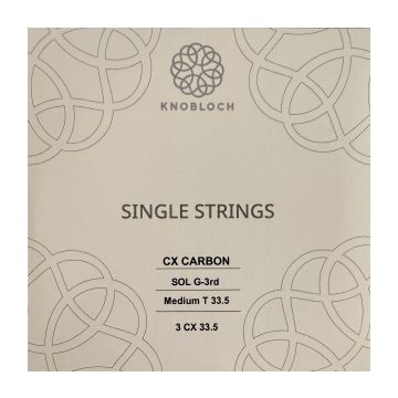 Preview of Knobloch 3CX33.5 Single CX Carbon G3 Medium Tension 33.5