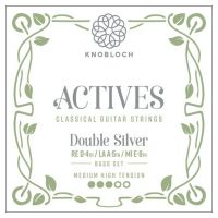Thumbnail of Knobloch 400ADS Actives Medium/High tension Double Silver CX BASS set (previously 457CX)