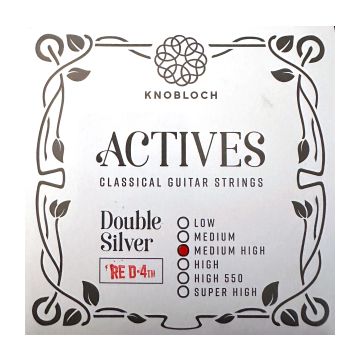 Preview of Knobloch 4ADS34.0 Single ACTIVES Double Silver D4 Medium-High Tension 34.0