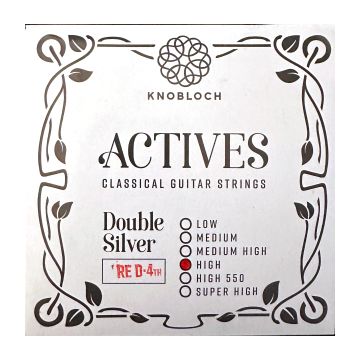 Preview of Knobloch 4ADS34.5 Single ACTIVES Double Silver D4 High Tension 34.5