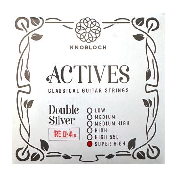 Preview of Knobloch 4ADS37.5 Single ACTIVES Double Silver D4 Super-High Tension 37.5